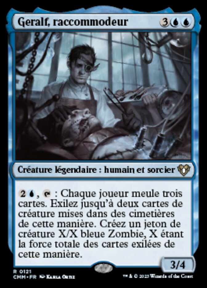 Geralf, raccommodeur