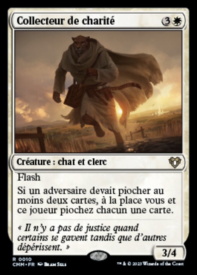 Collecteur de charité