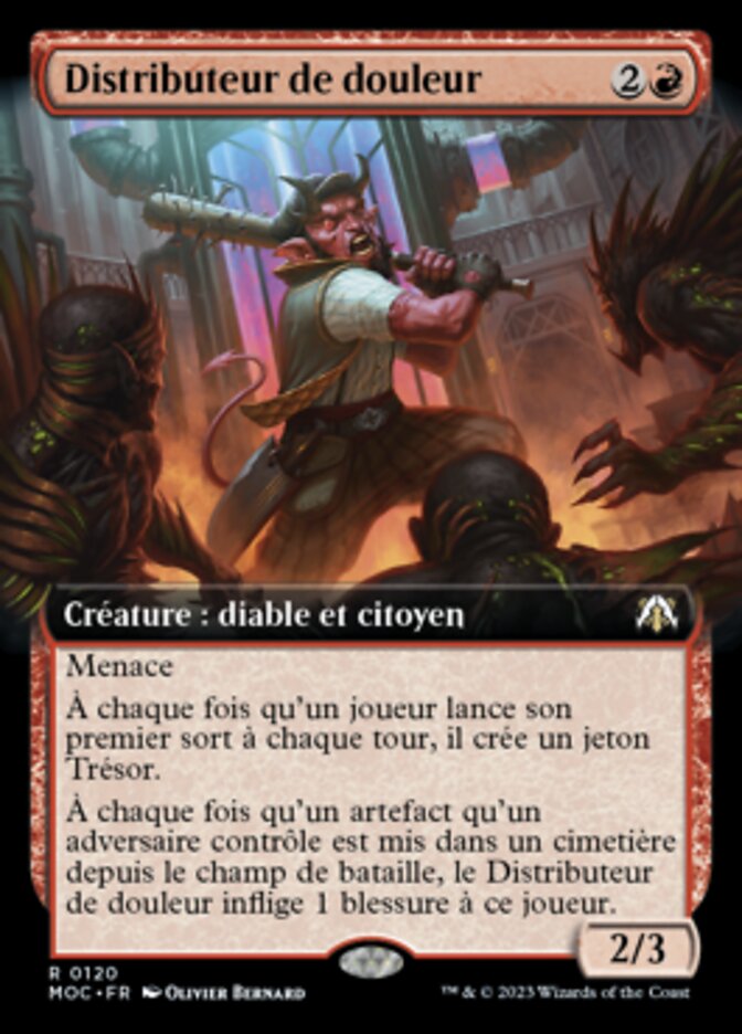 Distributeur de douleur