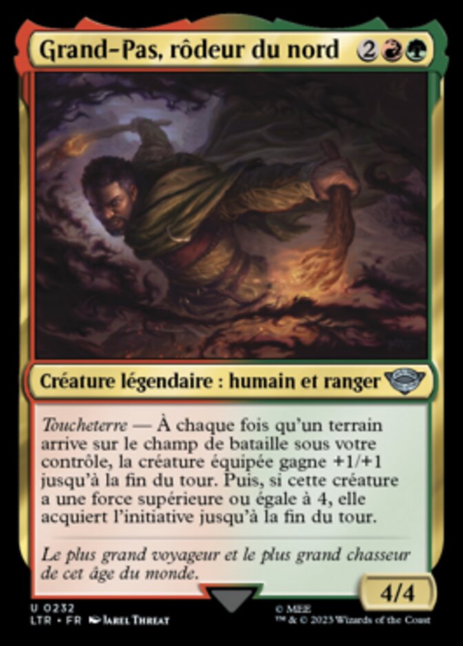 Grand-Pas, rôdeur du nord