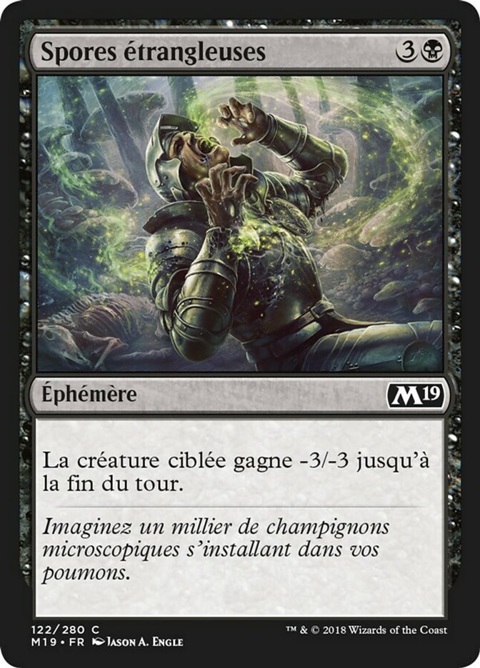 Spores étrangleuses
