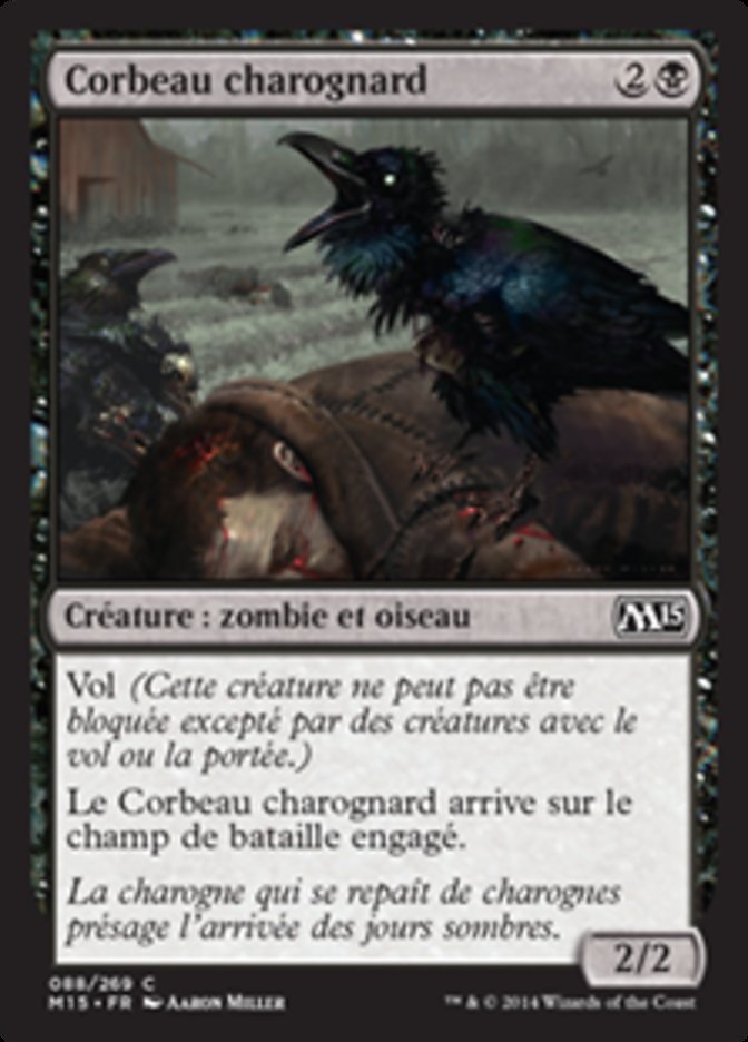 Corbeau charognard