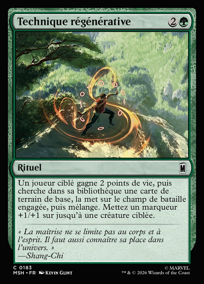 Technique régénérative