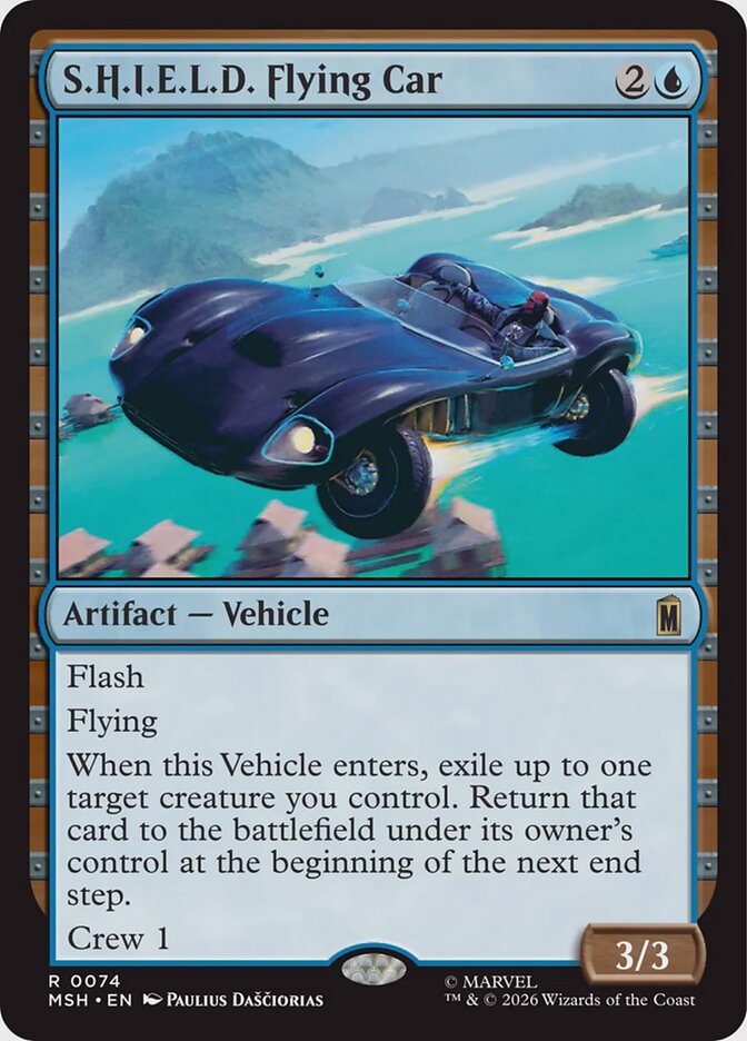S.H.I.E.L.D. Flying Car