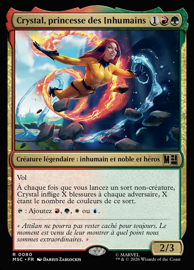 Crystal, princesse des Inhumains