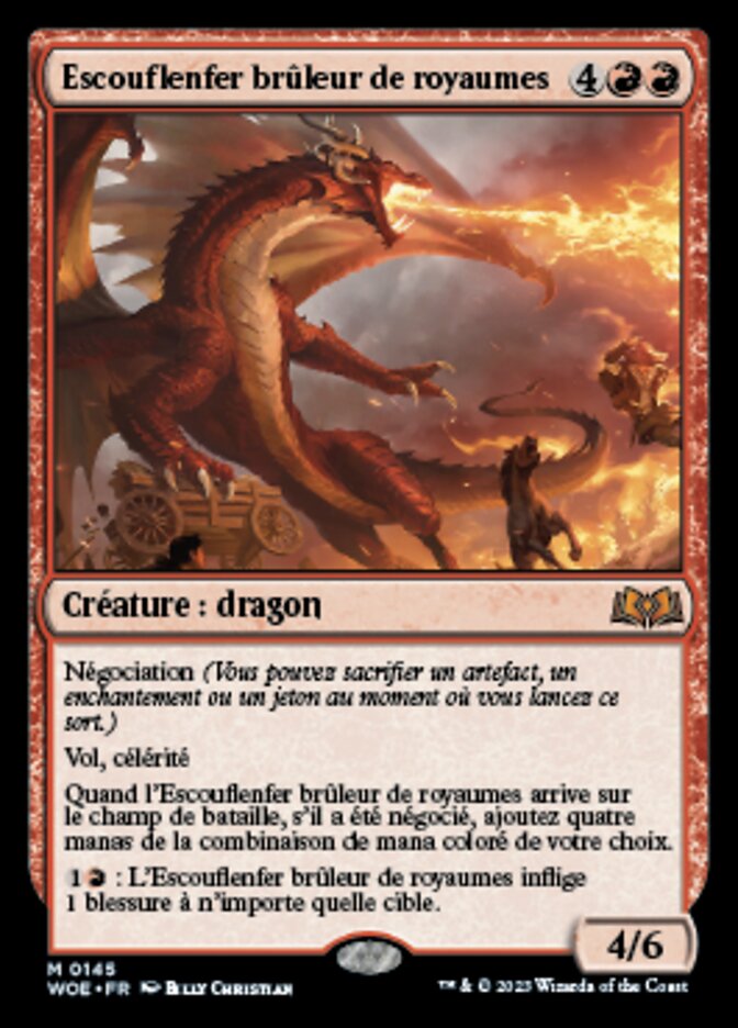 Escouflenfer brûleur de royaumes