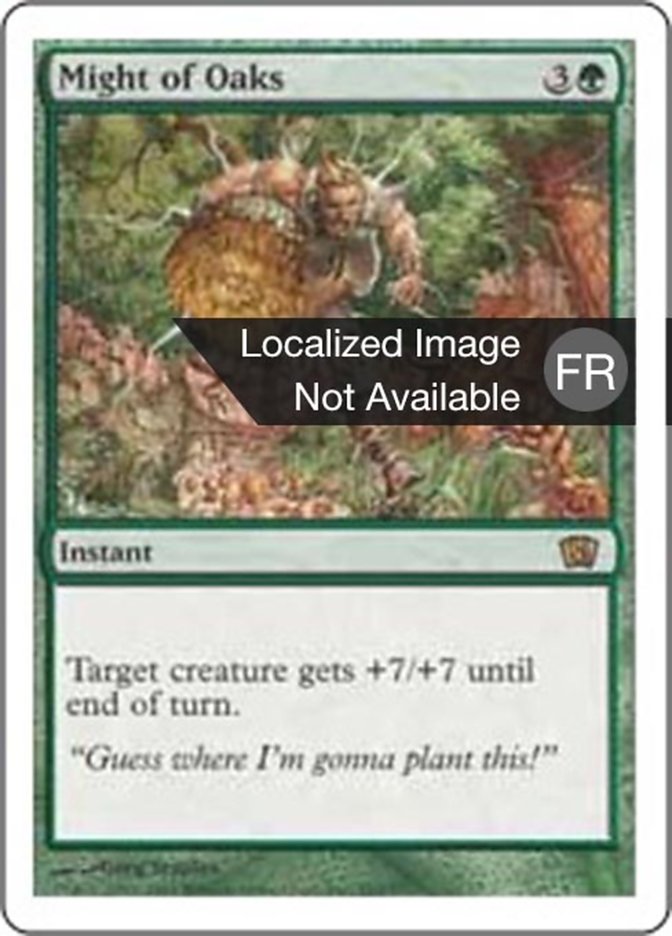 Puissance des chênaies