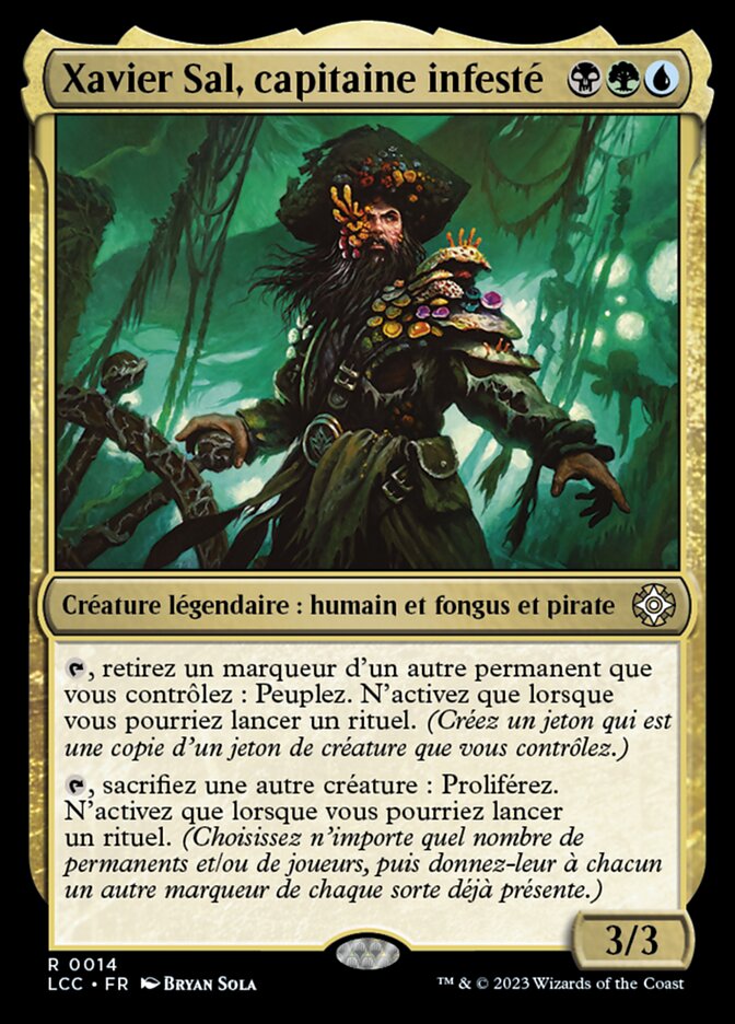 Xavier Sal, capitaine infesté