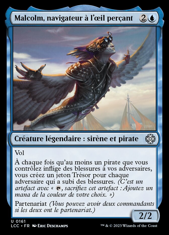 Malcolm, navigateur à l'œil perçant