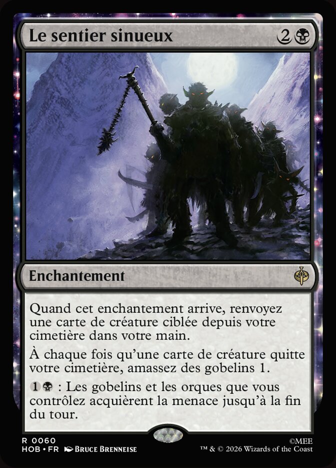 Le sentier sinueux
