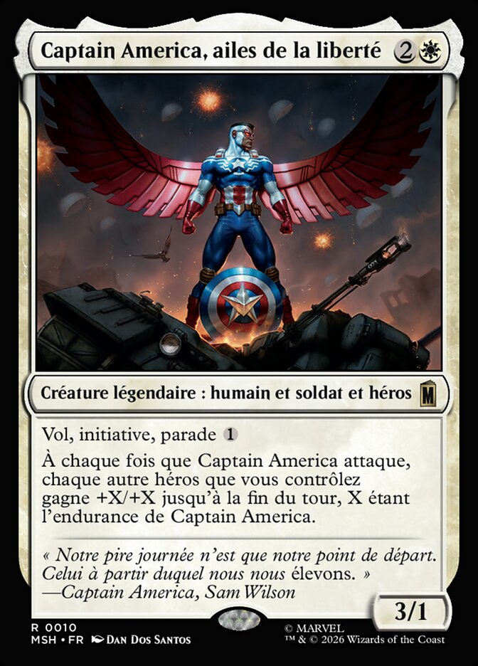 Captain America, ailes de la liberté