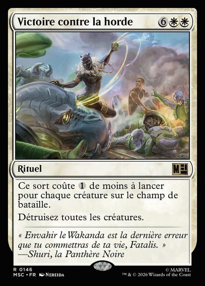 Victoire contre la horde