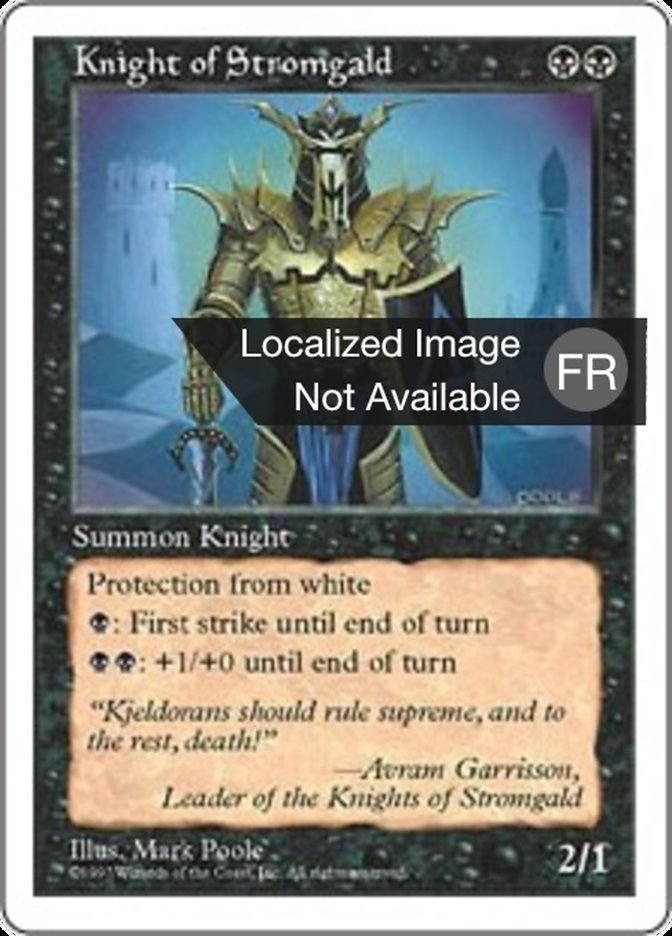 Chevalier de Stromgald