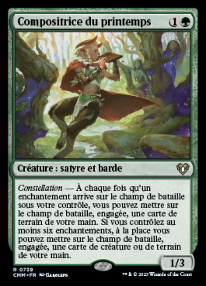 Compositrice du printemps