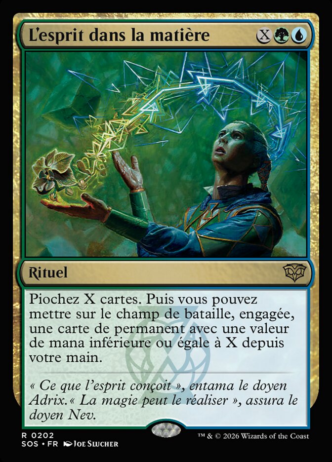 L'esprit dans la matière
