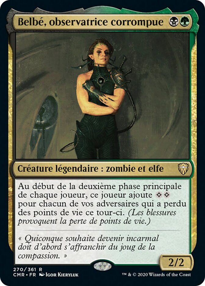 Belbé, observatrice corrompue