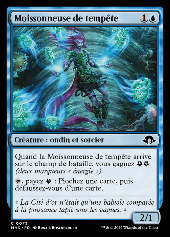 Moissonneuse de tempête