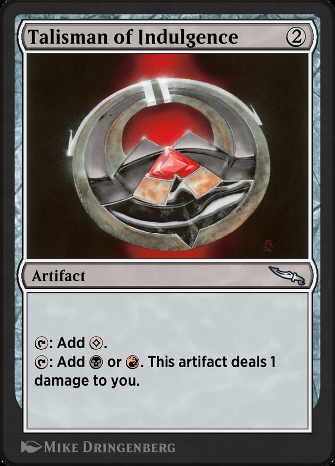 Talisman of Indulgence