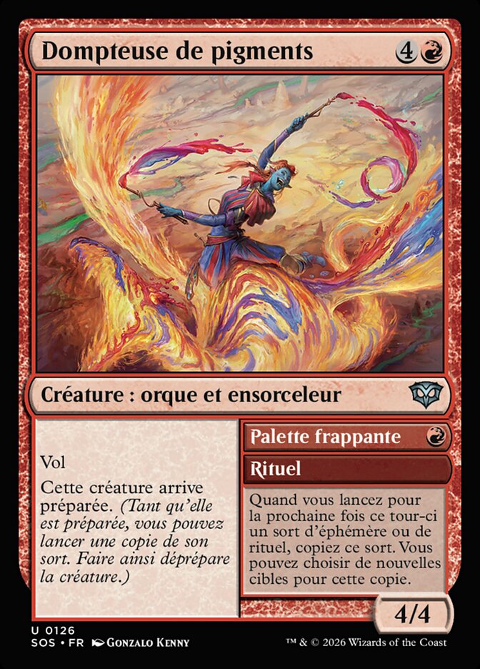Dompteuse de pigments