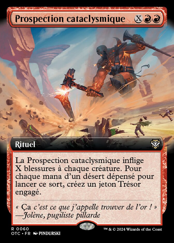 Prospection cataclysmique