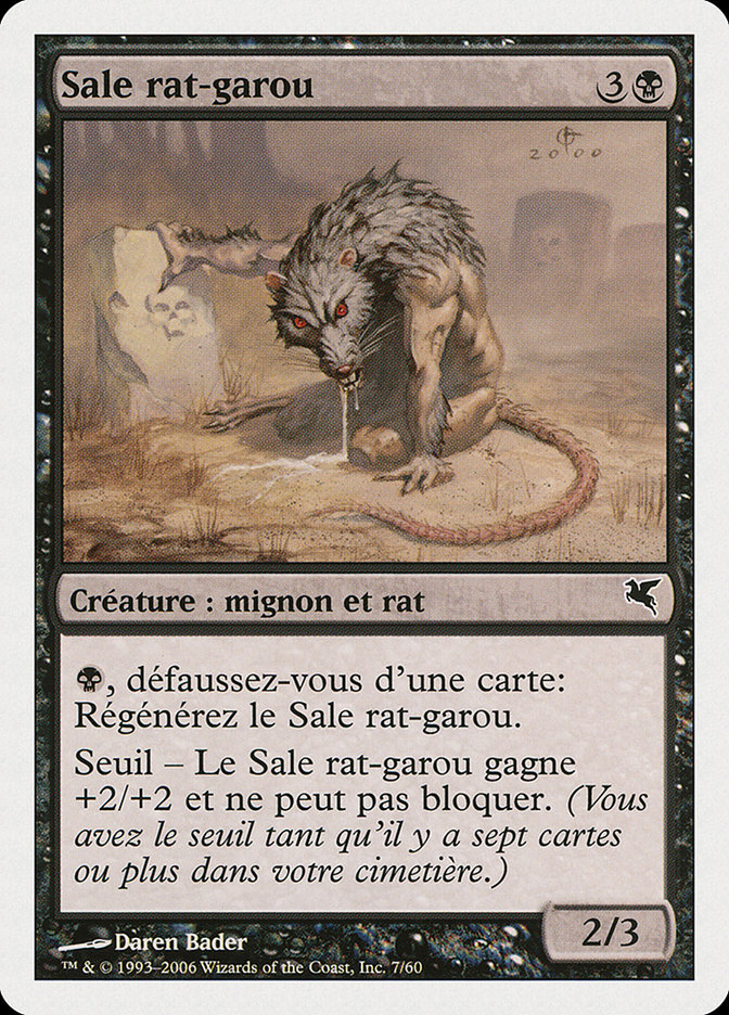 Sale rat-garou