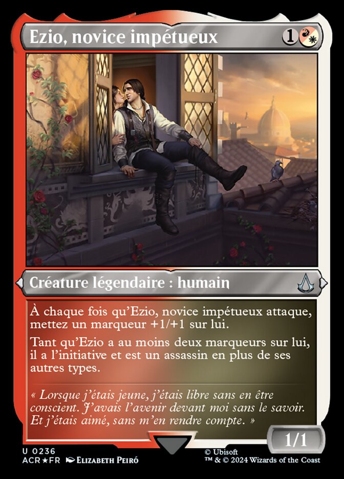 Ezio, novice impétueux
