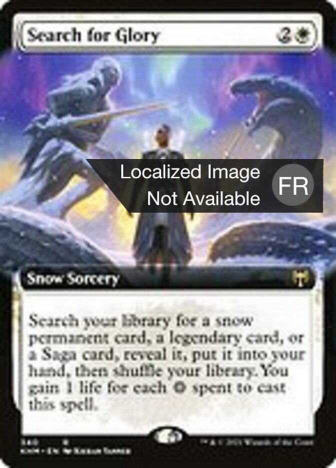 À la recherche de la gloire