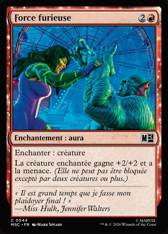 Force furieuse
