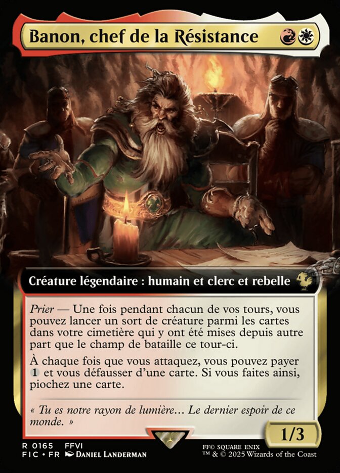 Banon, chef de la Résistance