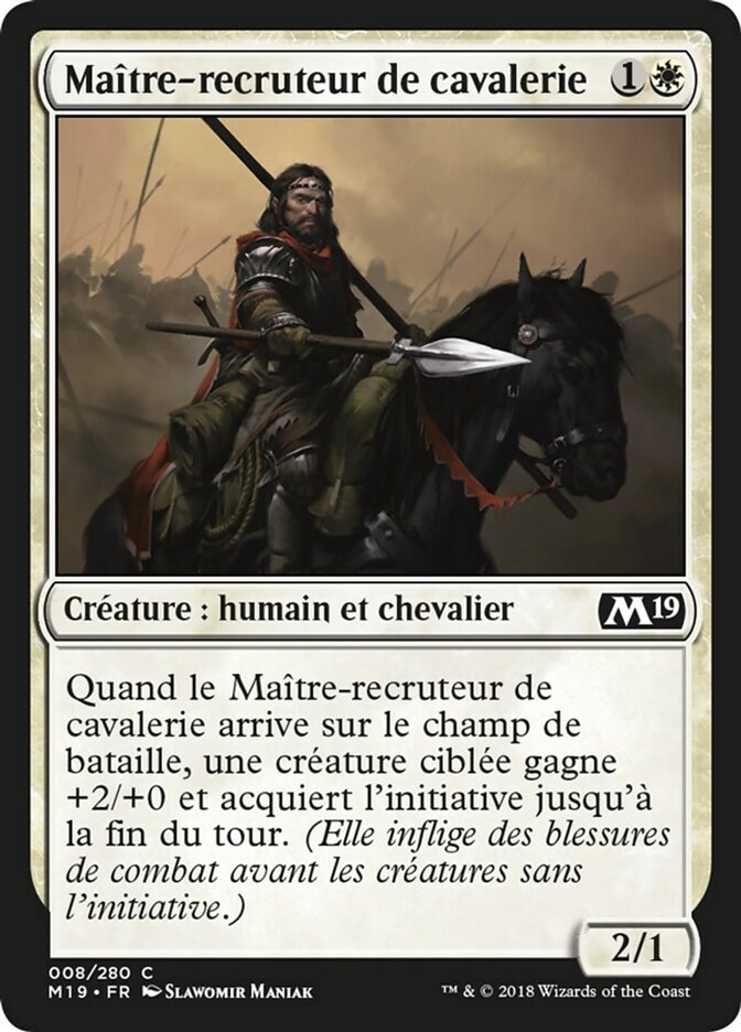 Maître-recruteur de cavalerie
