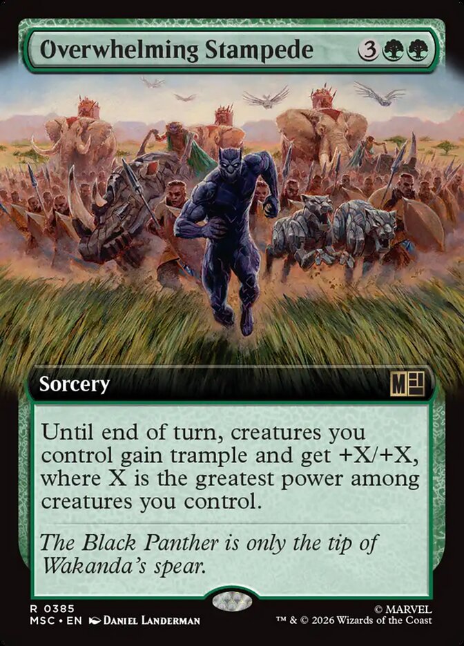 Overwhelming Stampede