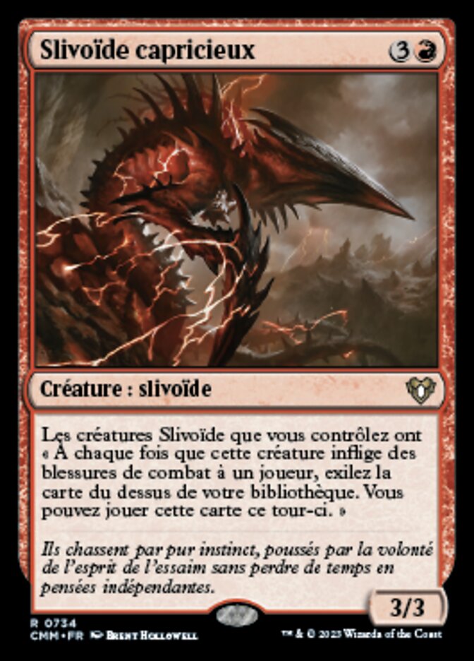 Slivoïde capricieux