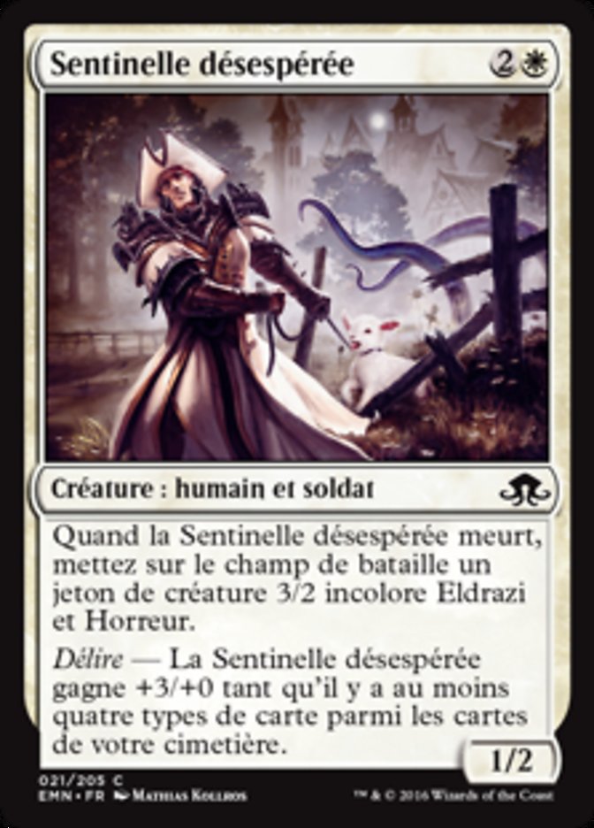Sentinelle désespérée