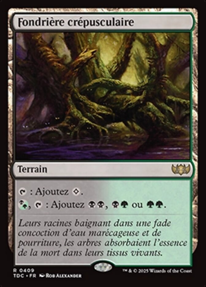 Fondrière crépusculaire