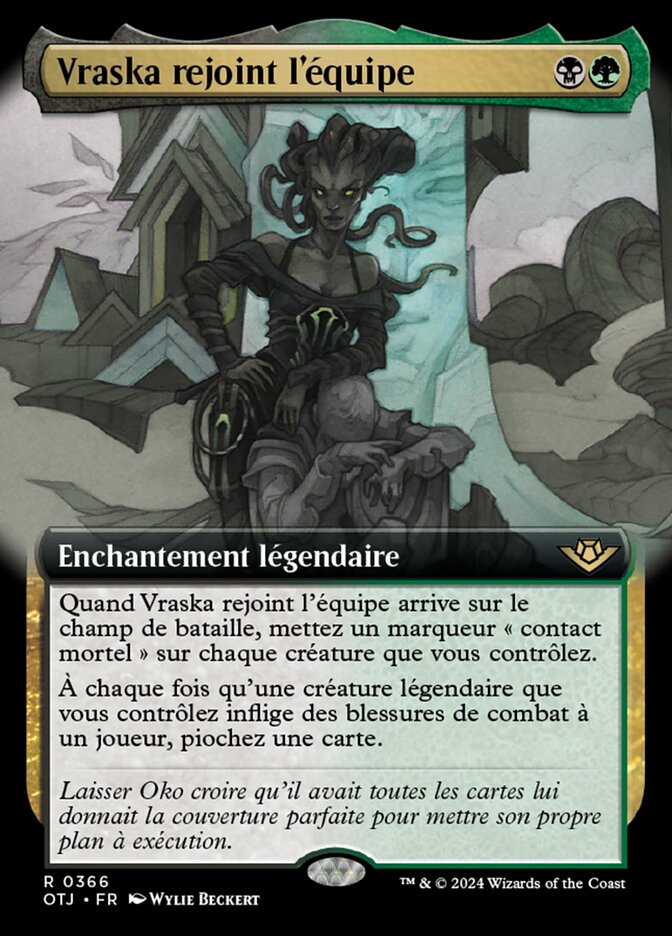 Vraska rejoint l'équipe