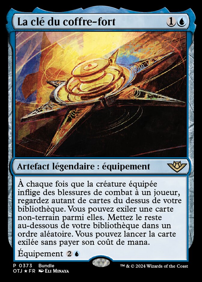 La clé du coffre-fort