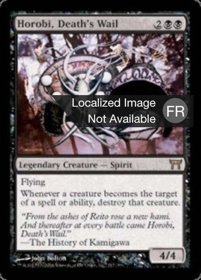 Horobi, gémisseur de la mort