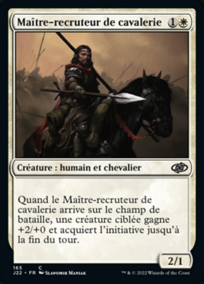 Maître-recruteur de cavalerie