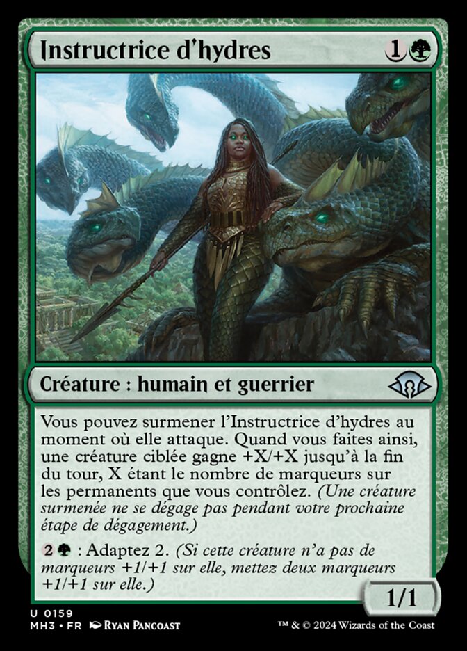 Instructrice d'hydres