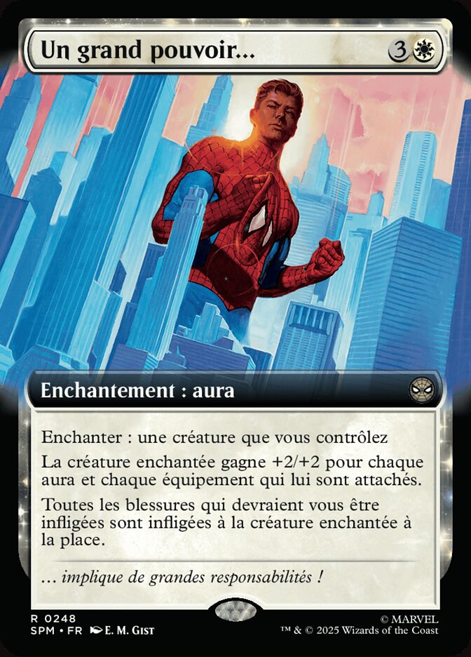 Un grand pouvoir...