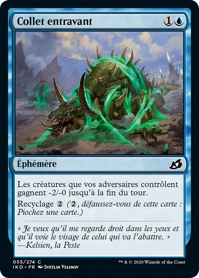 Collet entravant