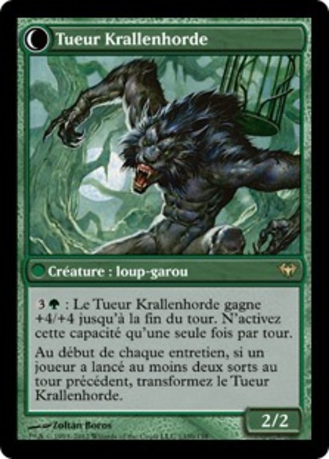 Captif mordu par le loup