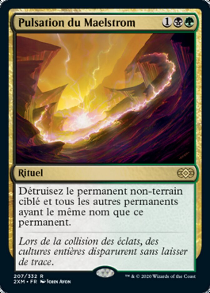 Pulsation du Maelstrom