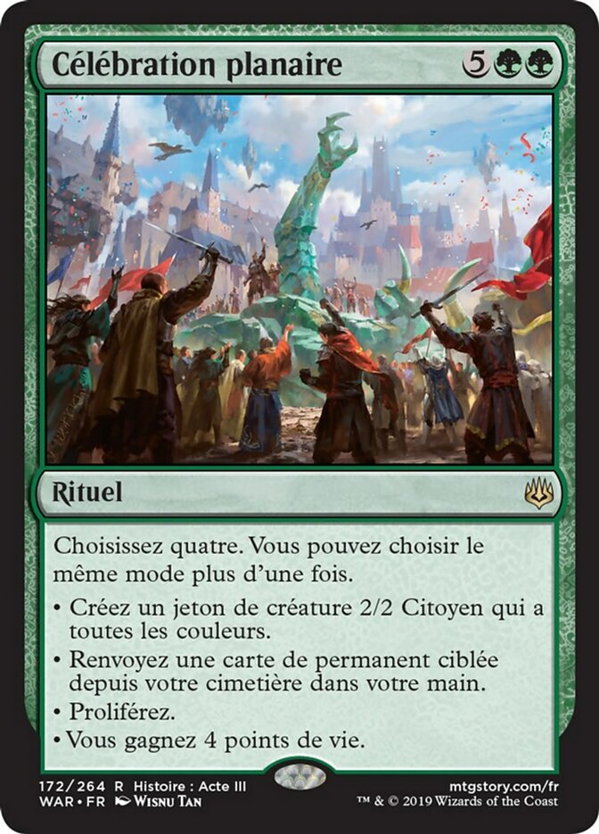 Célébration planaire