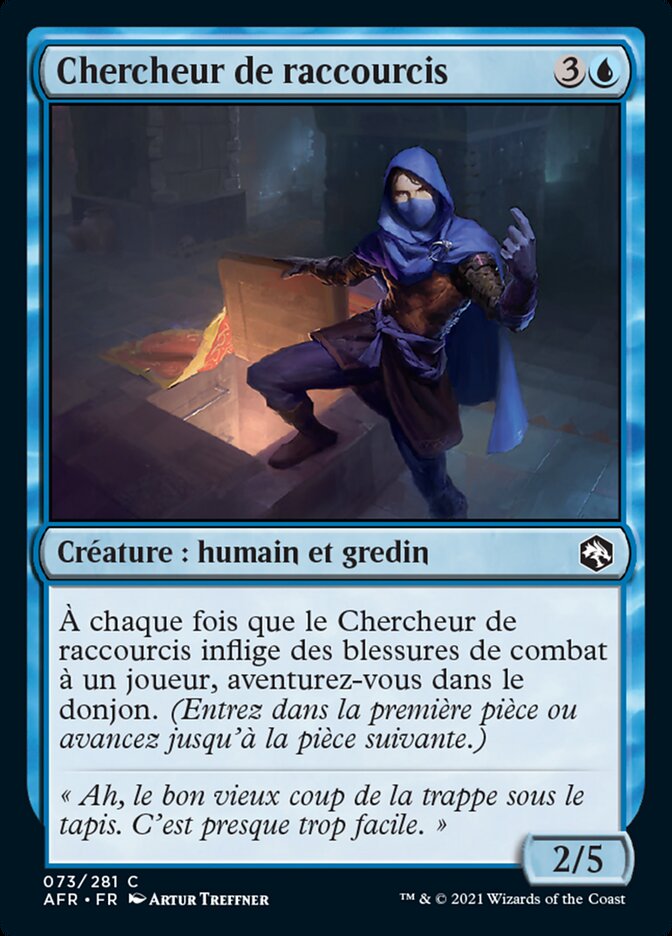 Chercheur de raccourcis