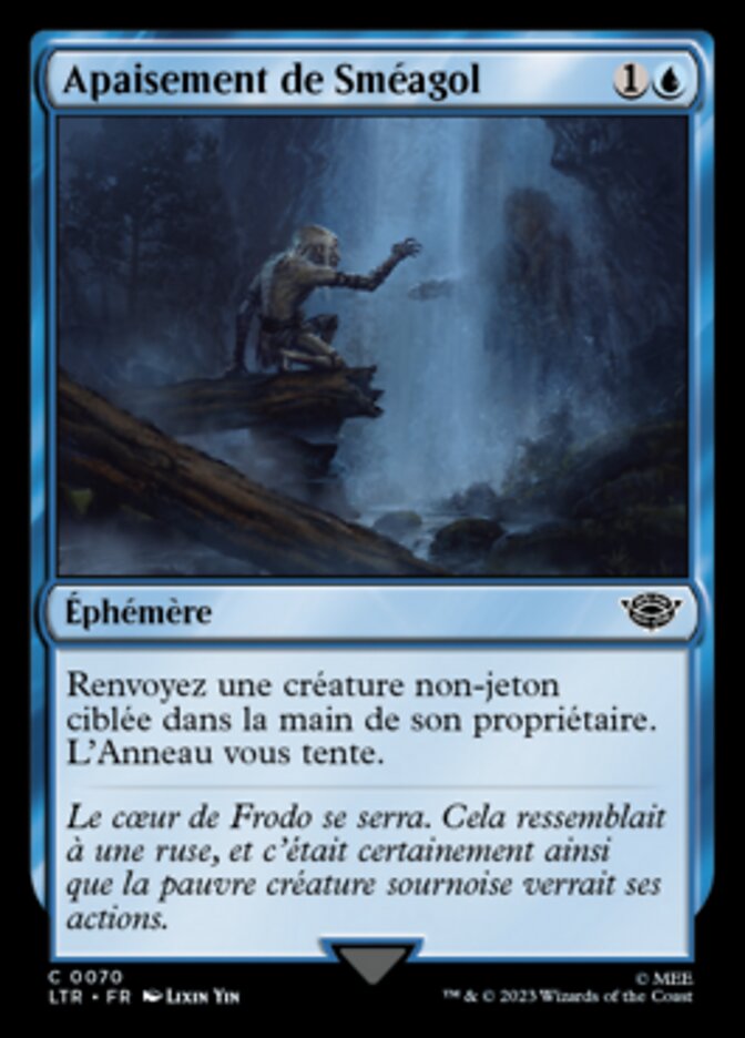 Apaisement de Sméagol