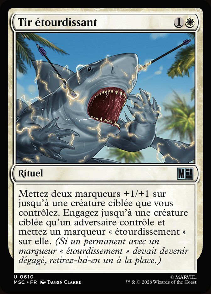 Tir étourdissant