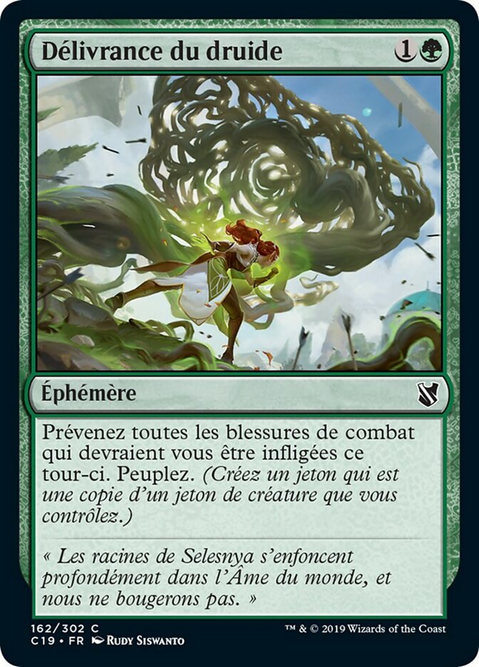 Délivrance du druide