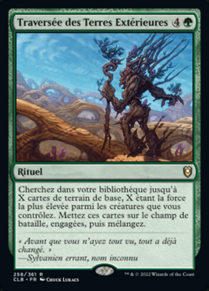 Traversée des Terres Extérieures