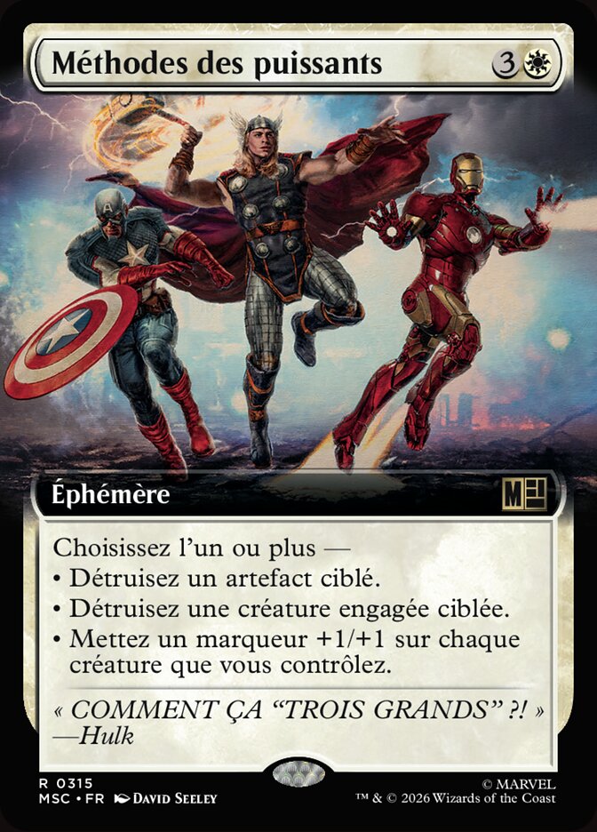 Méthodes des puissants